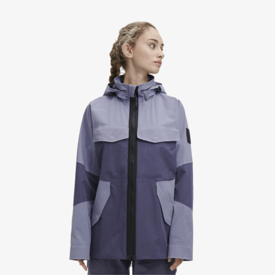 Explorer-Jacke Granit-Flint Auf Laufen