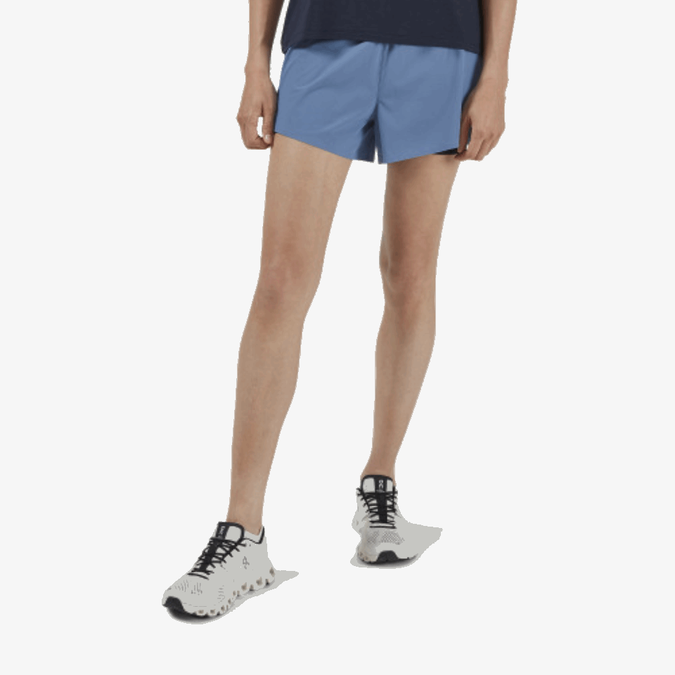 Laufshorts Himmelblau-schwarz On Running