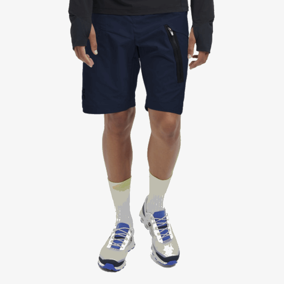 Explorer-Shorts Auf Running Navy