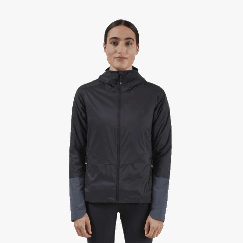 Isolationsjacke Auf Running Schwarz-dunkel