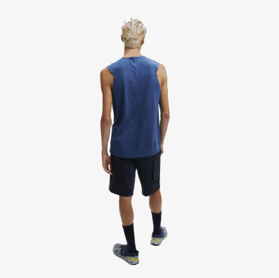 Trainingstank Auf Running Denim