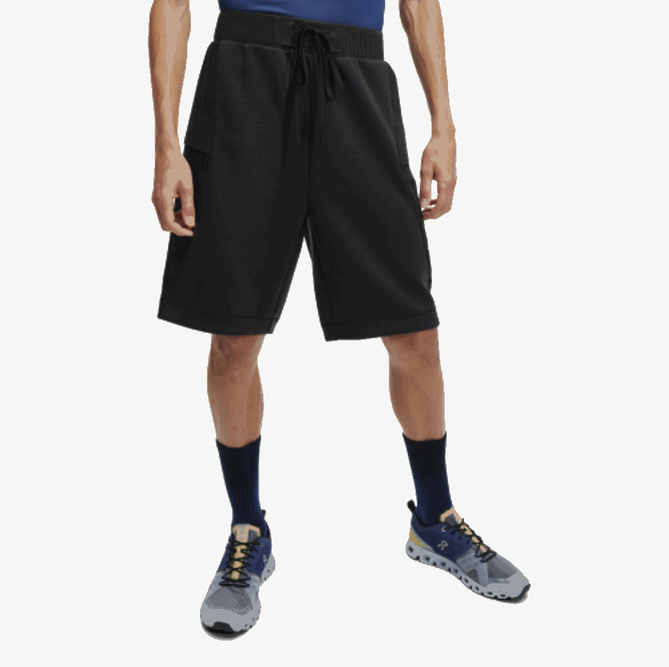 Auf Lauf Bewegung Shorts Schwarz