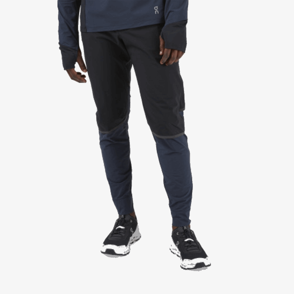 Wasserdichte Laufhose Schwarz-navy