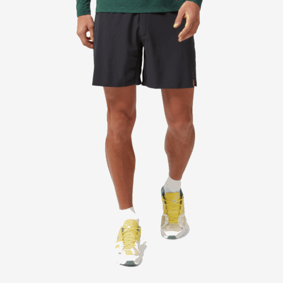 Leichte Shorts Schwarz Beim Laufen